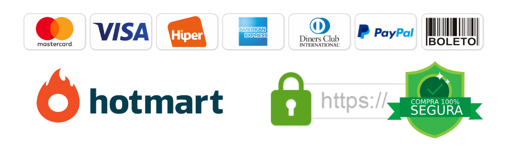 Pagamento 100% seguro — SSL